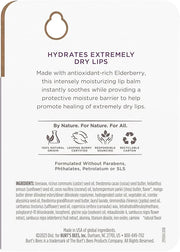 Burt's Bees Rescue Balm Elderberry Lip Balm, With Antioxidant-Rich Elderberry, Tint-Free, Natural Origin Lip Care, 2 Tubes...