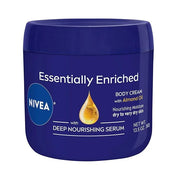 NIVEA Essentially Enriched Body Cream, Moisturizing Cream for Dry and Very Dry Skin, Enriched with Deep Nourishing Serum a...
