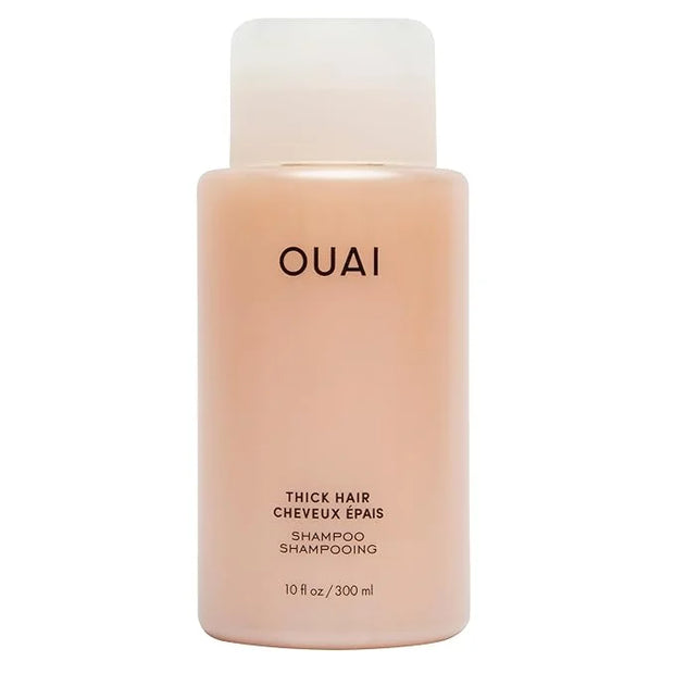 OUAI Thick Shampoo - Moisturizing Shampoo with Keratin, Marshmallow Root, Shea Butter, Avocado Oil for Thick Hair - Streng...