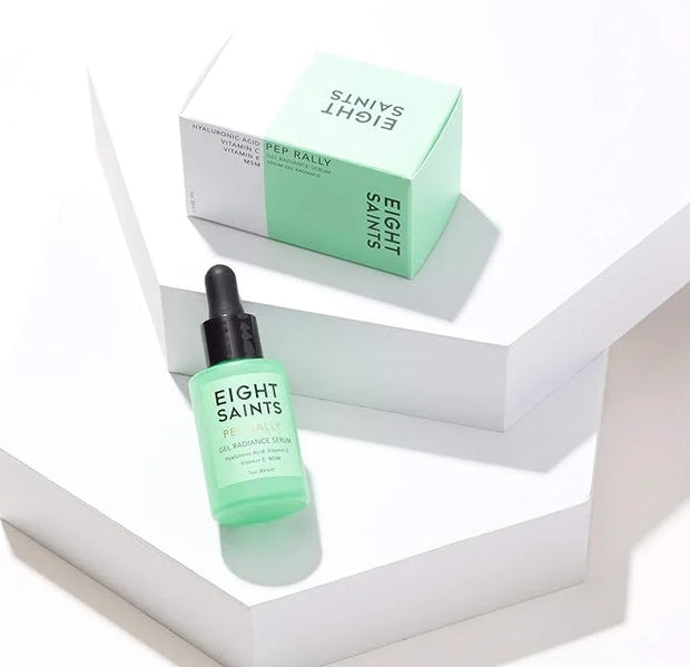 Eight Saints Skincare Pure Hyaluronic Acid Serum for Face Plumping, Natural and Organic Vitamin C Face Serum with Vitamin ...