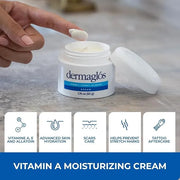 Dermaglos | Hydration And Regeneration pack, Cream Moisturizer 1.76 oz + Emulsion Advanced 13.52 Fl Oz, Vitamin A + Vitami...
