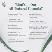 Body and Face Moisturizer - Natural Moisturizing Cream with Organic Aloe Vera - Skin Care for Dry Skin, Anti Wrinkle, Acne...