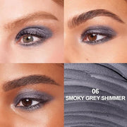 FV Cream Shimmer Eyeshadow Stick，Long Lasting & Waterproof, Multi-Use & High Pigment Eyeshadow Makeup Stick, Smoky Grey Sh...