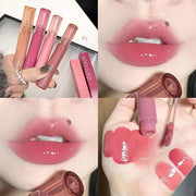 6 PCS Hydrating Plumping Lip Gloss Tinted Lip Balm Set,Mirror Liquid Water Glow Lipstick,Long Lasting Waterproof Moisturiz...