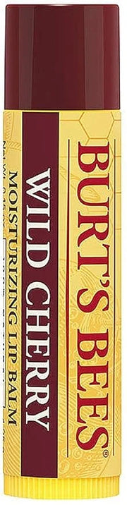 Burt's Bees Natural Lip Balm, Wild Cherry, 0.15 Ounces each (Value Pack of 6) - Product Image