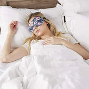 Bucky 40 Blinks No Pressure Eye Mask for Travel & Sleep, Midnight Floral, One Size - Product Image