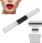30pcs 5ml Empty Lip Gloss Tubes, Double Ended Refillable Lip Balm Gloss Containers Bottles with Rubber Inserts for Women G...