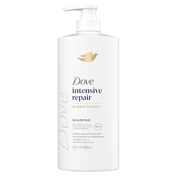 Dove Shampoo Intensive Repair for Damaged Hair with Bio-Protein Care Technology and Amino Serum 28 Fl Oz - Product Image