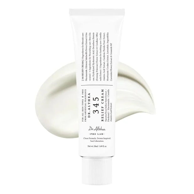 Dr.Althea 345 Relief Cream | Daily Face Moisturizer | Blemish Relief Care | Soothing Recovery & Moisture with Niacinamide,...