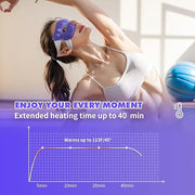 18 Packs Steam Eye Mask for Dry Eyes Eye Self Heating Mask Disposable SPA Warm Eye Compress Sleep Mask Womens Gifts for Ch...