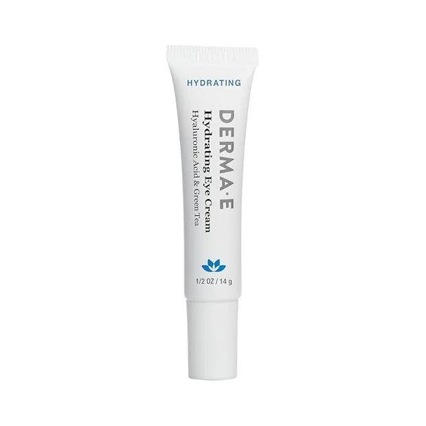 Derma E Hydrating Eye Cream, 0.5 oz | Firming and Lifting, Hyaluronic Acid Treatment, Under Eye and Upper Eyelid Cream, Re...