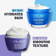 Olay Hyaluronic Acid Face Moisturizer, Instant Hydration for Women, Fragrance-Free - Dry Skin Solution, Glowing, Smoothing...
