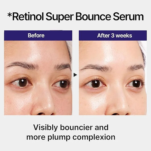 IOPE Retinol Super Bounce Serum | Korean Retinoid Eye Treatment for Anti-Aging, Beginner Friendly, Reduction in Fine Lines...