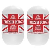 Fresh Kidz Roll On Deodorant for Kids and Teens - Baking Soda and Aluminum-free 24 Hour Protection for Sensitive Skin - Bo...
