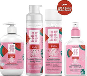 Hello Bello Creamy Coconut Shampoo and Body Wash 10 fl oz, Conditioner 10 Fl Oz, Watermelon Conditioning Mist and Detangle...
