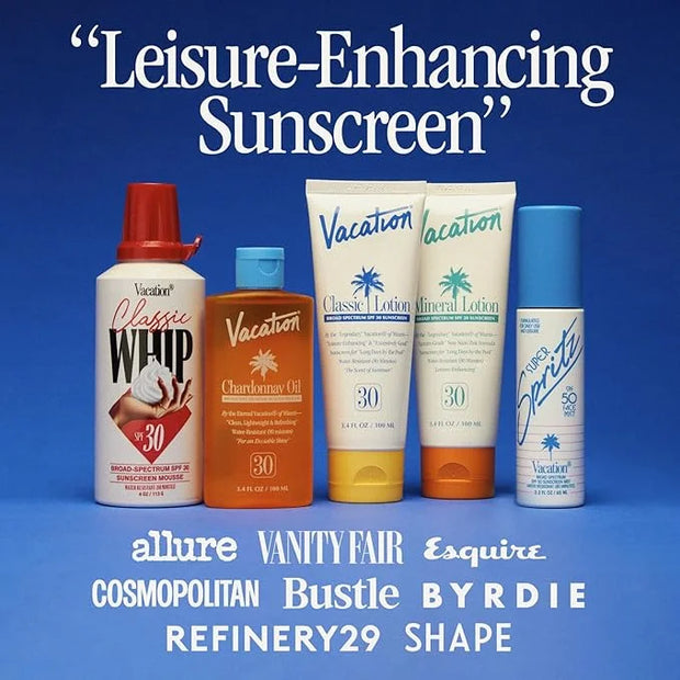 Vacation Super Spritz SPF 50 Sunscreen Face Mist + Air Freshener Bundle, Daily Face Sunscreen Spray, SPF Face Spray, Sunsc...