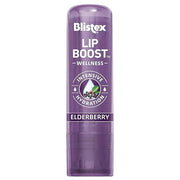 Blistex Lip Boost Wellness, Intensive Hydration from Coconut Oil & Beeswax, Elderberry Moisturizer (Pack of 2) - Product I...