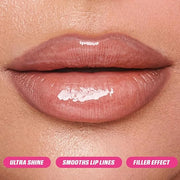 Huda Faux Filler Extra Shine Lip Gloss UUU-Baby (electric lilac) - 3.9 mL / 0.13 fl oz - Product Image