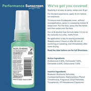 KINeSYS Performance Sunscreen Vanilla-Green Tea Scented Clear Spray, SPF 30, Hypoallergenic, Broad Spectrum UVA/UVB protec...