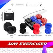 Jaw Exerciser for Men & Women 3 Levels 6 Pcs - Product Image