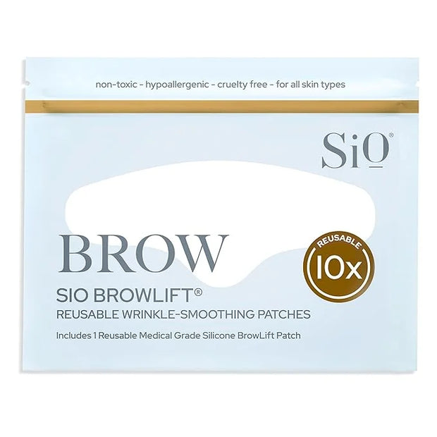 SiO Beauty BrowLift - Wrinkle-Smoothing, Medical-Grade Silicone Patches for Fine Lines on Forehead - Reusable Up to 10x - ...