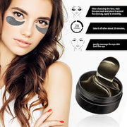 Under Eye Patches, Eye Mask Black Pearl, Puffy Eyes Dark Circles Brighten Treatments, 60PCS Collagen Under Gel Pad for Lig...