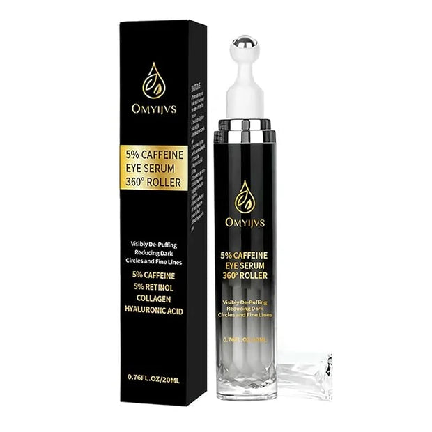 Caffeine Eye Cream, Under Eye Cream for Dark Circles and Puffiness, Eye Serum Anti-aging, Brightens, and Fine Lines, Eye C...