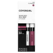 COVERGIRL Outlast All-Day Lip Color With Topcoat, Plum Berry - Product Image