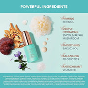 Foreo IRIS Firming PM Eye Serum - Retinol - Mushroom Extract - Vitamin E - Bakuchiol - Travel size Treatment Products - Da...