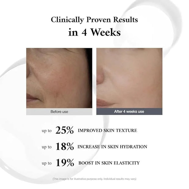 JEU'DEMEURE Collagen, Peptide, Hyaluronic Acid Serum, Face Lift with DermiShuttle, Korean Serum for Anti-Aging, Microneedl...