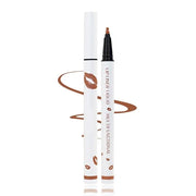 Longwear Liquid Lip Liner, Matte Lip Tint Stain Marker Pen, 2 in1 Liquid Lipstick & Lip Liner Pencil, Long Lasting Waterpr...