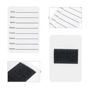 2 Pieces Eyelash Extension Hand Plate - Lash Holder - Durable Acrylic Lash Palette with Wrist Strap - Lash Pallet for Lash...