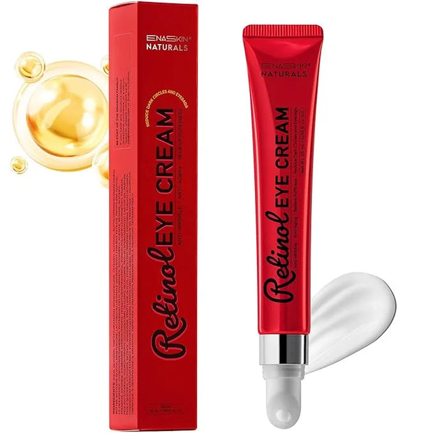 Anti Aging Eye Cream for Wrinkles: Retinol & Polypeptide Under Eye Treatment - Reduce Dark Circles, Puffiness, Crows feet ...