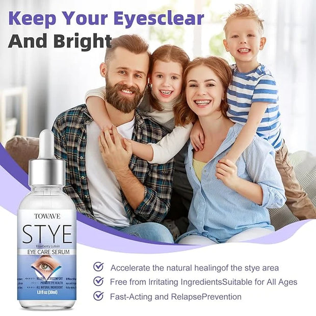 Stye Eye Treatment, Natural Relief Drops Serum for Styes Chalazion and Blepharitis, Fast Chalazion Remover for Restore Hea...