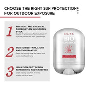 Bio Sun Stick SPF50+，Peptide 9 Bio Sun Stick Spf50,with Peptide Complex,Strong UV Protection,Skin-Friendly | Water & Sweat...