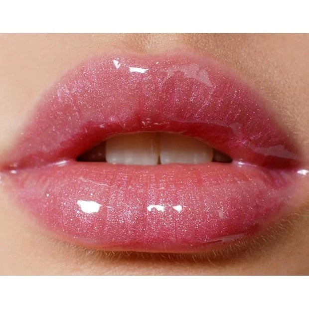 Hydrating Lip Glow Oil - (Clear Pinky), Plumping Lip Gloss, Moisturizing Lip Oil Gloss, Transparent Moisturizing Lip Balm,...