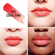 Dior Addict Natural Glow Color Reviving Lip Balm SPF 10, 033 Coral Pink, 0.11 Ounce - Product Image