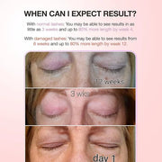 Curacoro 3x Growth Serum For Lash Extension, Peptide Enhancing Solution for Natural Lashes, Lash Extensions & Eyebrows, Ey...