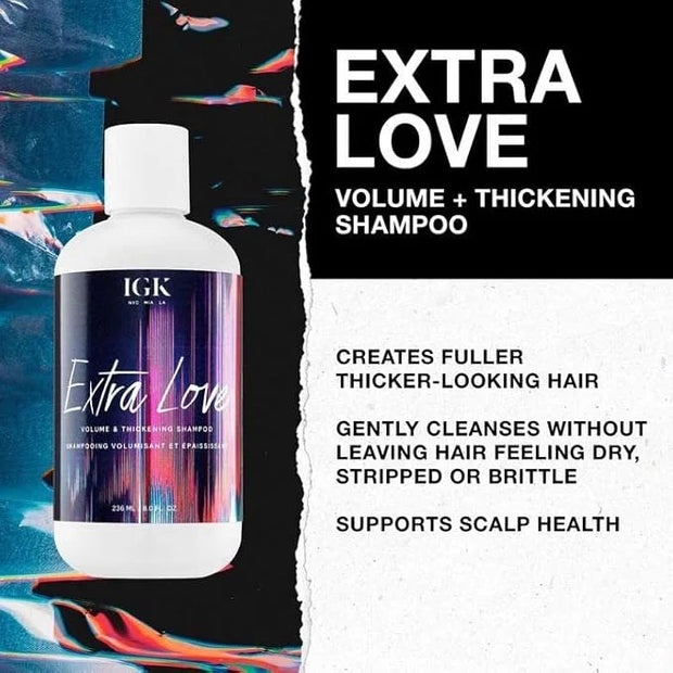 IGK Extra Love Volume Thickening Shampoo Liter - Product Image