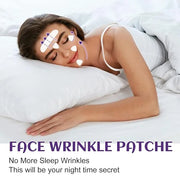 100 Pcs Face Tape for Wrinkles Lasting Face Lift Tape Overnight Invisible Silicone Face and Forehead Wrinkle Patches Neck ...