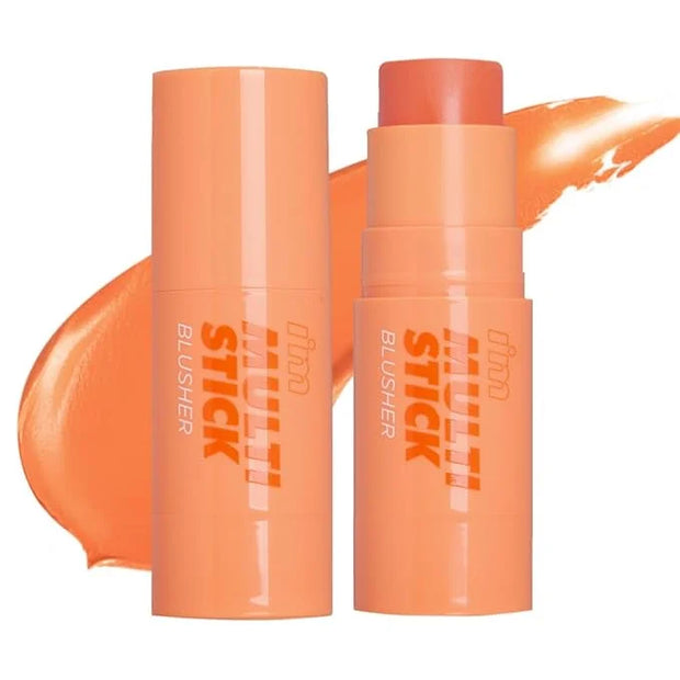 I'M MEME Blusher - I'm Multi Stick 002 Coral | Easy Blendable Cream Blush for Natural Look, Multi Blush Stick for Cheek Ti...