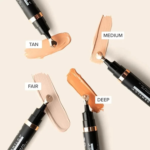 DRMTLGY Luminous Eye Corrector SPF 41, Under Eye Color Corrector for Dark Circles, Anti-Aging Tinted Eye Cream, Hydrating ...