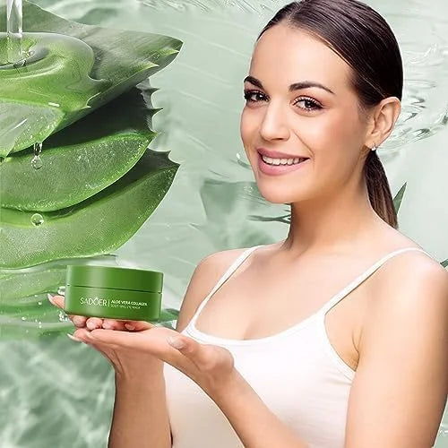 Under Eye Patches, Eye Mask, Eye Patches for Puffy Eyes and Dark Circles - 60 PCS Aloe Vera Under Eye Mask to Reduce Puffi...
