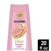 Dove Moisturizing Body Wash & Scrub | Confetti Cake Scent | 20oz Wash + 15oz Scrub | Limited Edition - Product Image