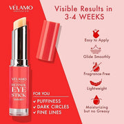 VELAMO ADVANCED Retinol Eye Stick: Retinol Under Eye Cream for Dark Circles and Puffiness with 1% Bakuchiol - Anti Aging B...