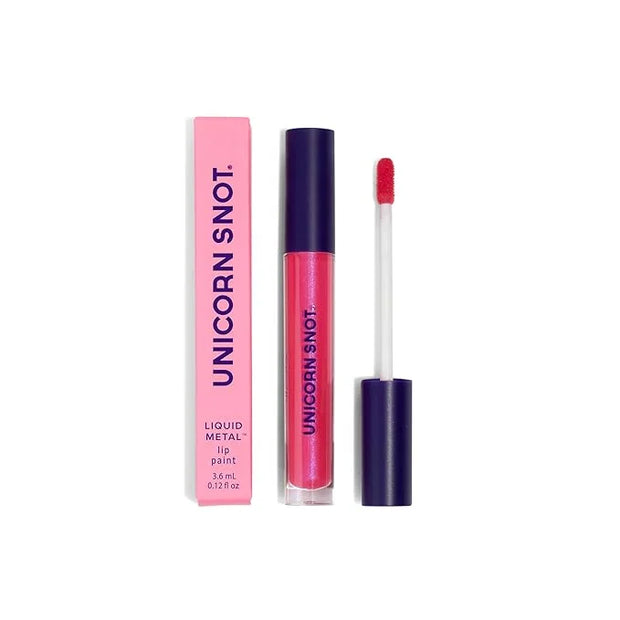 UNICORN SNOT Liquid Metal Lip Paint - Metallic Lip Gloss - Non-drying, Long-lasting Liquid Lipstick, Intense Pigment Color...