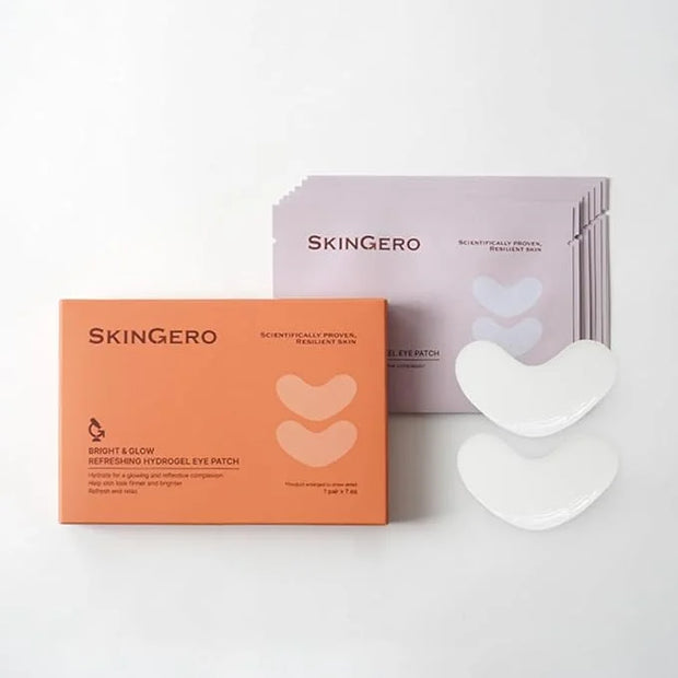 BRIGHT & GLOW REFRESHING HYDROGEL EYE PATCH (7 pairs) - Product Image