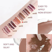 3-in-1Natural Nude Matte Lip Stain Kit | Waterproof Lip Liner + Hydrating Matte Lip Gloss + Nourishing Lip Oil | Long Last...