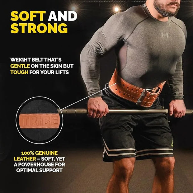 5mm Premium Weight Lifting Belt - 100% Genuine - Product Image