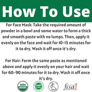 Organic Aloe Vera Powder for Hair & Face (2 Pounds) | Aloe Barbadensis | AloeVera Extract USDA Certified by Proud Planet